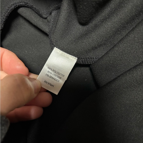 J JILL Black Ponte Stretch Pencil Skirt Size Large NWT - Picture 6 of 7